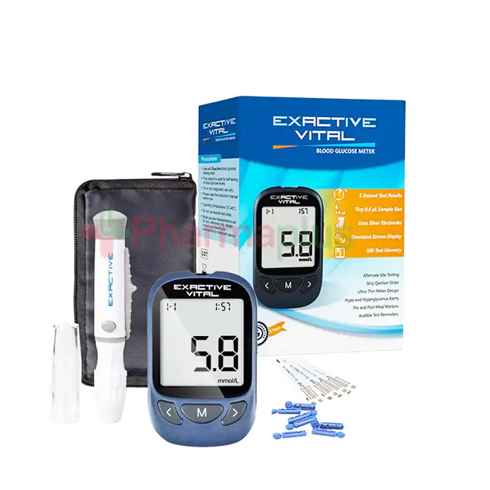 Exactive vital glucometer