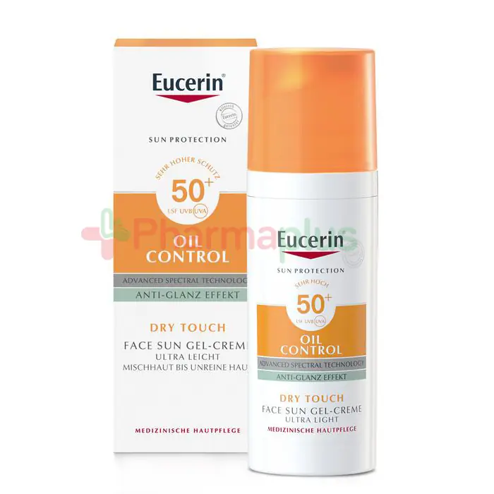 Eucerin oil control 50+ sun gel 50ml