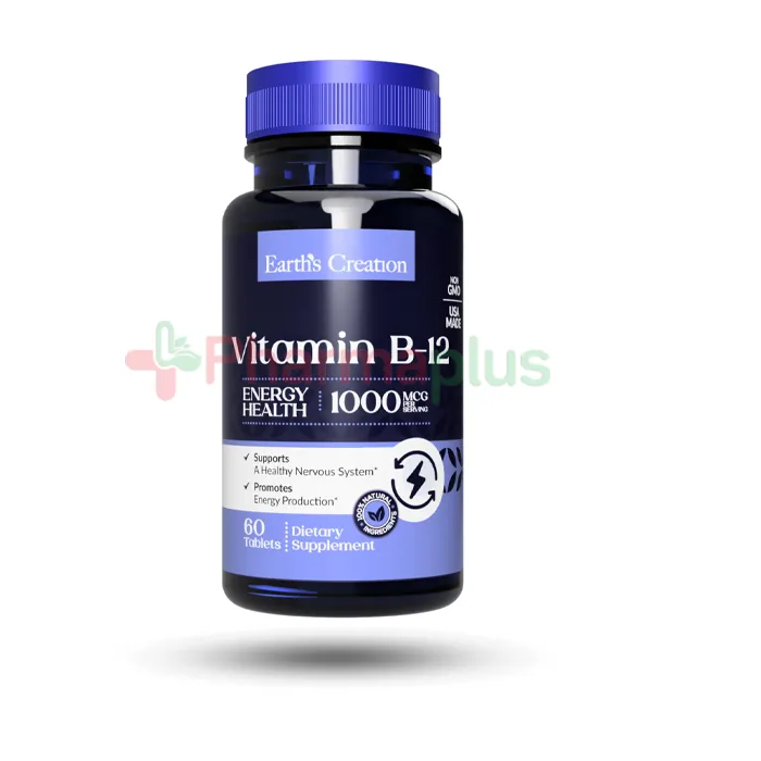 Earth's creation vitamin b-12 5000mcg tablets 60's