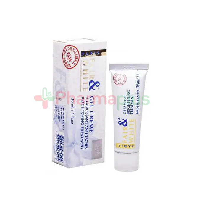 Fair and white brightening gel creme 30mls
