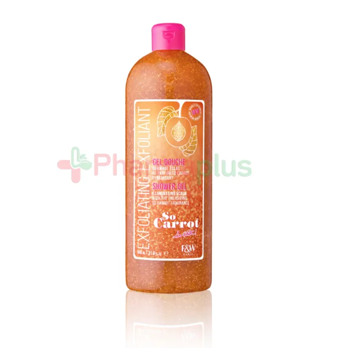 Fair and white so carrot exfoliating shower gel 940ml