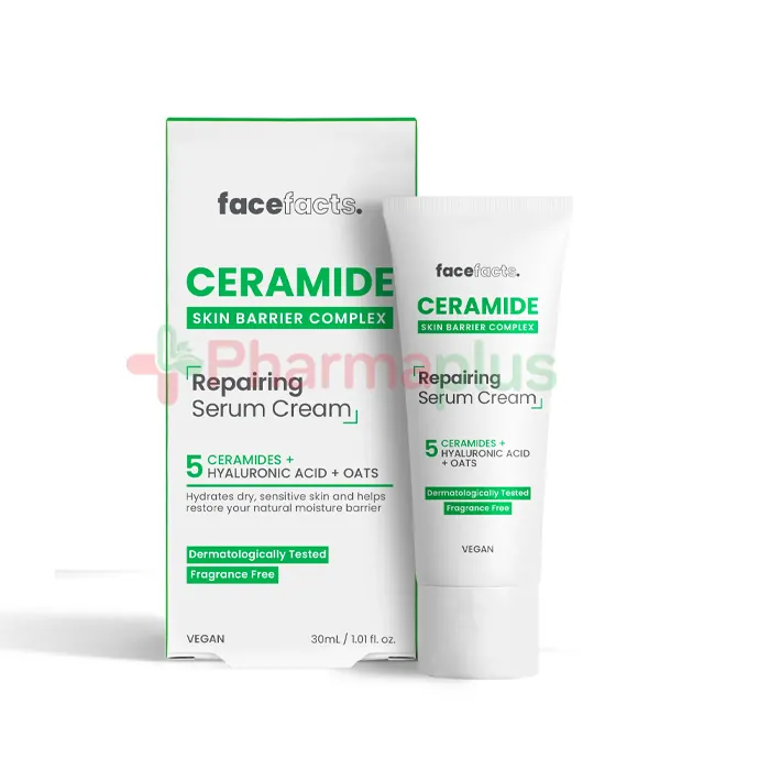 Face facts ceramide repairing serum cream
