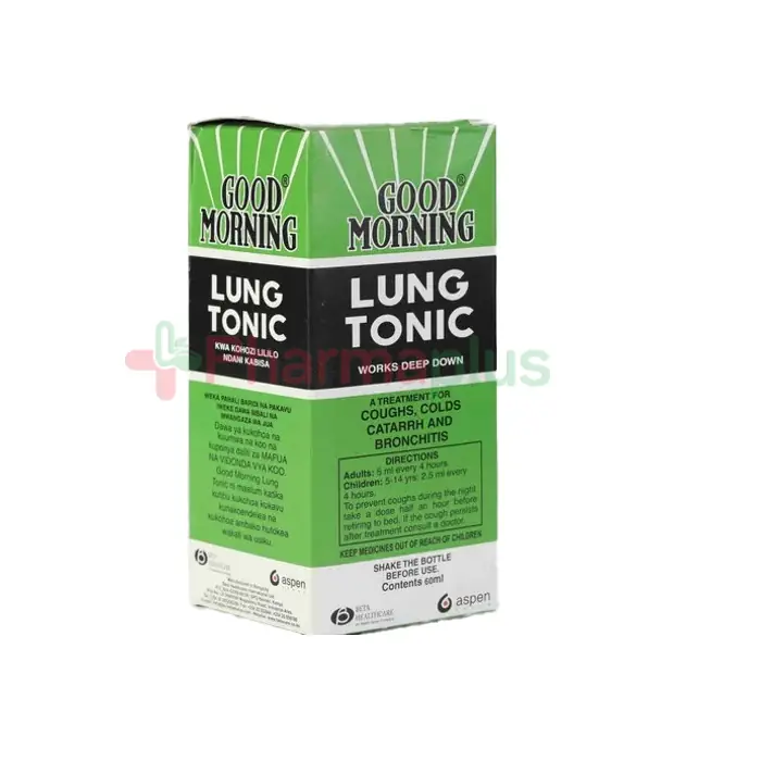 Goodmorning lung tonic 60ml