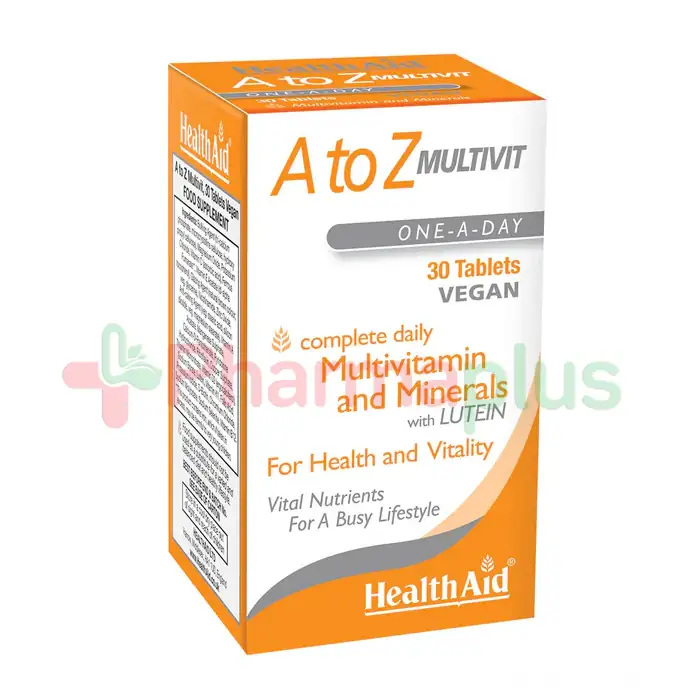 Healthaid a-z multivitamin + minerals 30`s