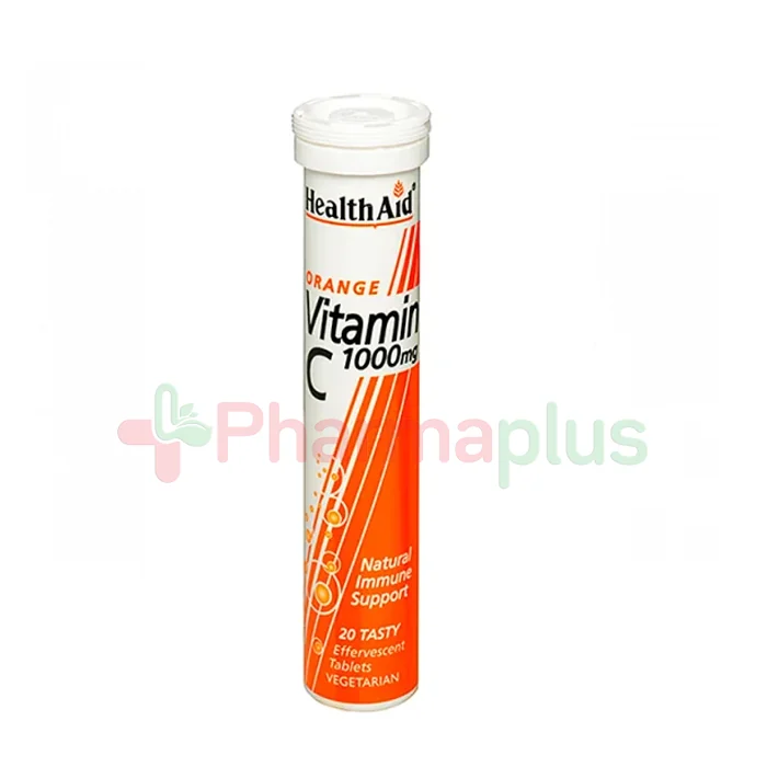 Healthaid vitamin c effervescent 1g orange 20s
