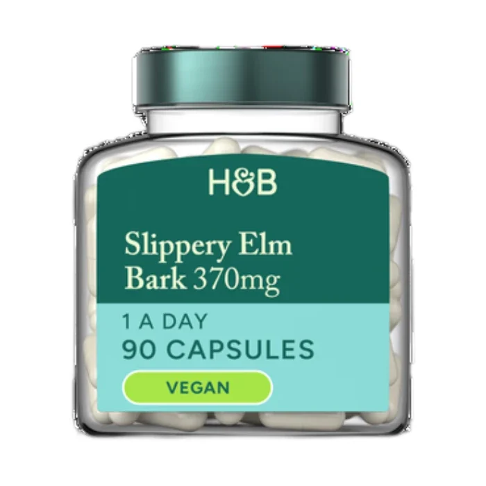 Holland & barrett slippery elm bark 370mg 90 caps