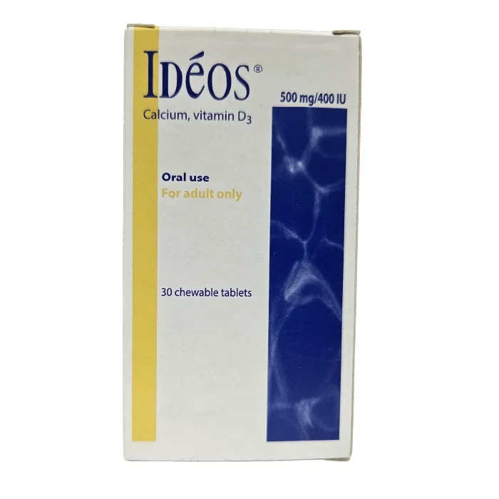 Ideos chewable tablets 30s