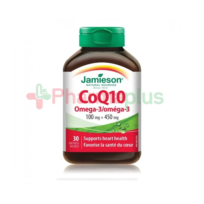 Jamieson coq10 +omega-3 softgel 30`s
