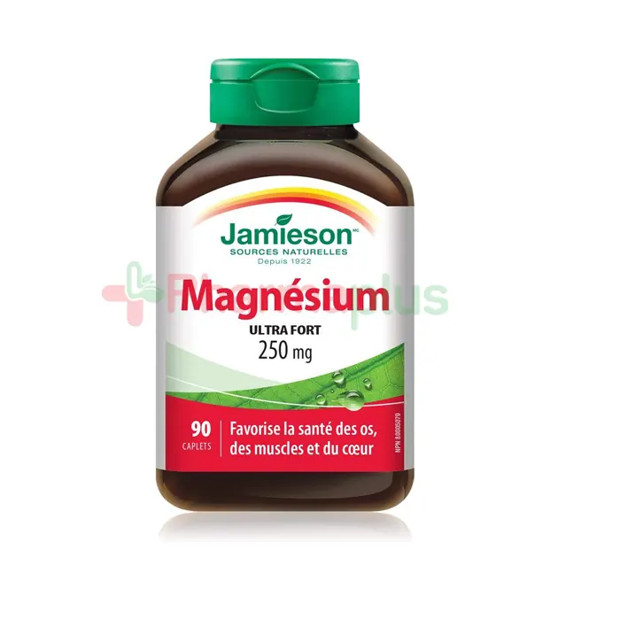 Jamieson magnesium 250mg capsules 90s