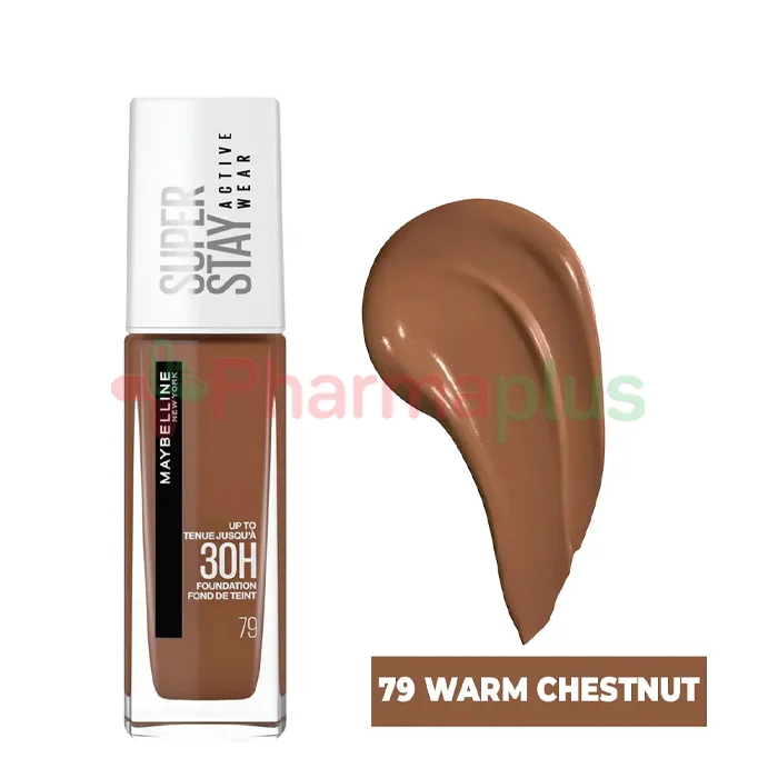 Maybelline superstay warm chestnut foundation 79
