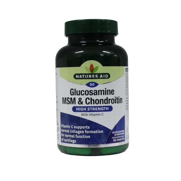 Natures aid glucosamine chondroitin msm 90`s