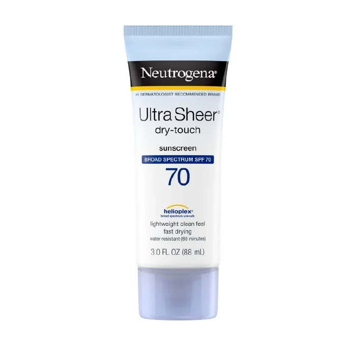 Neutrogena ultra sheer SPF  70 88mls