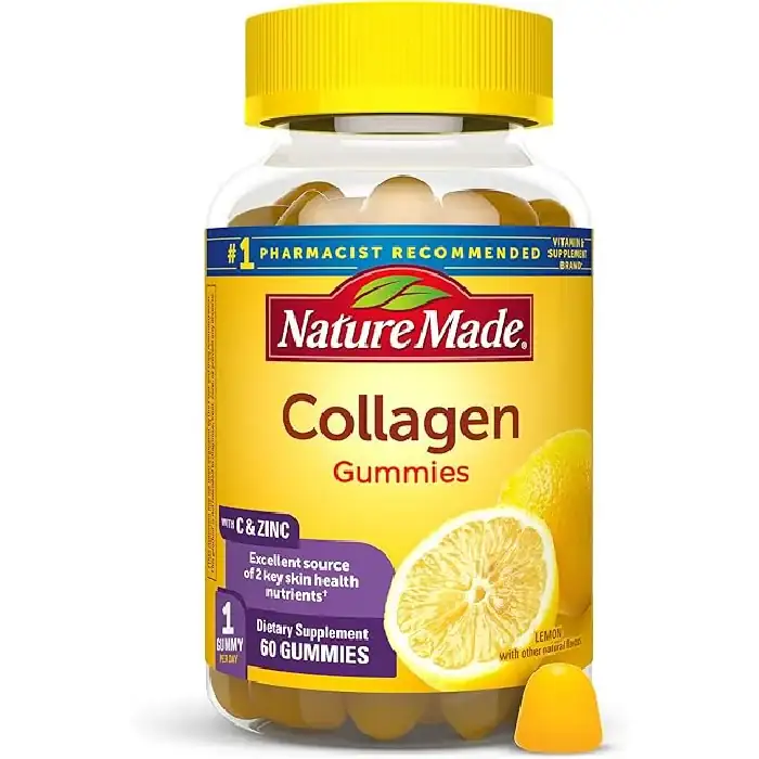 Nature made collagen gummies 60`s (lemon)