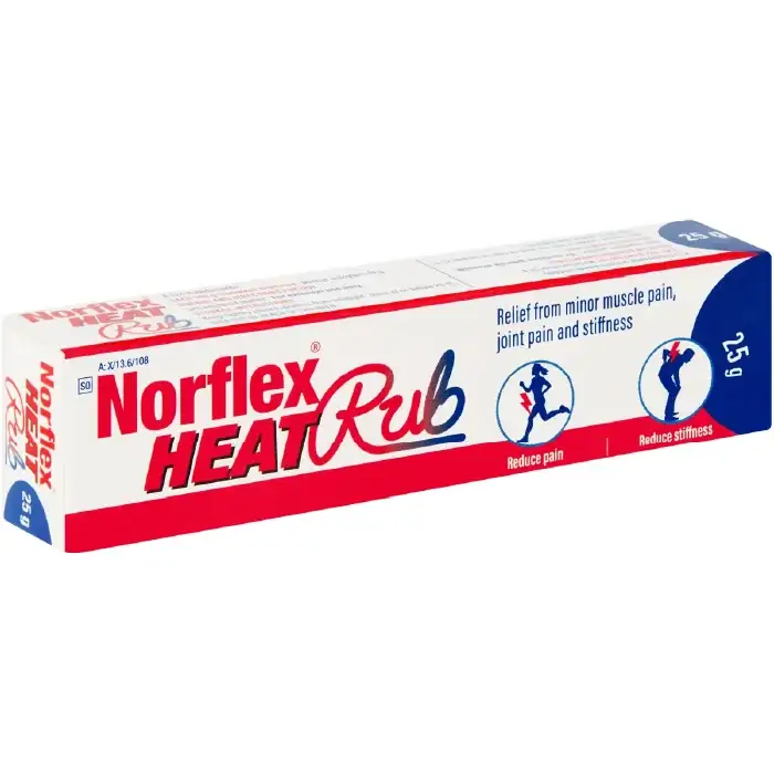Norflex heat rub 25g