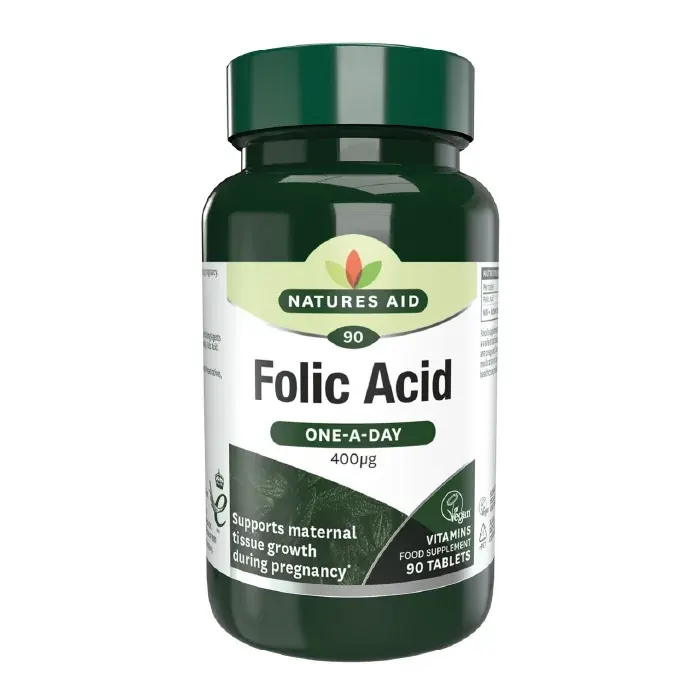 Natures aid folic acid 400ug 90s