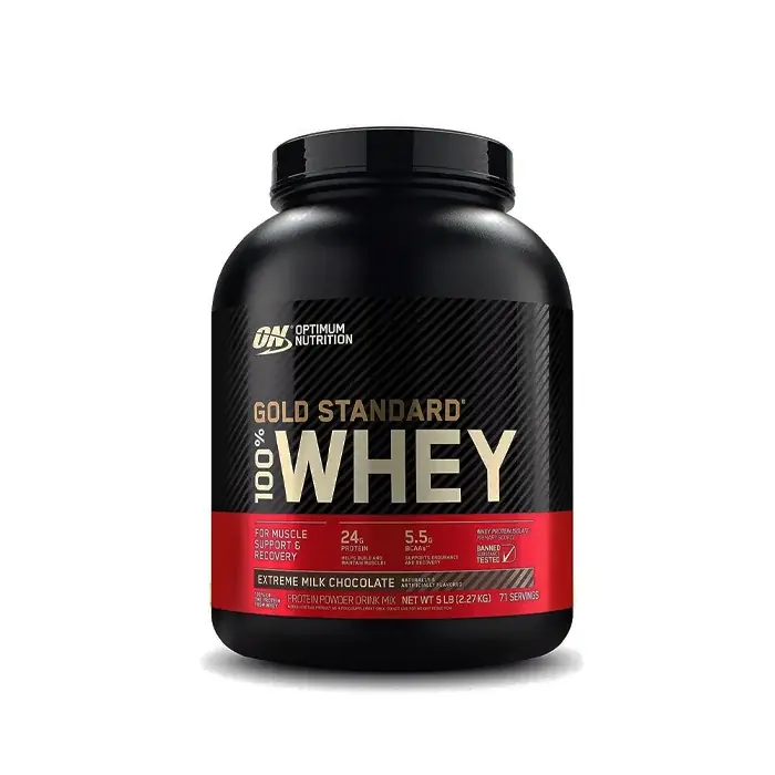 Optimum nutrition gold standard 100% whey extreme milk chocolate 900gm