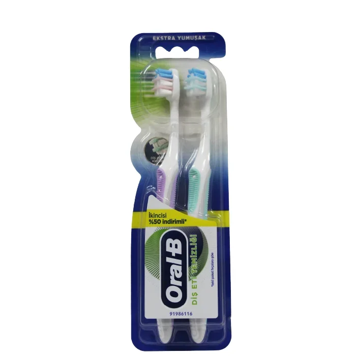 Oral b toothbrushes twin pack