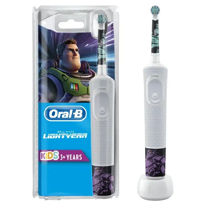 Oral b kids rechargeable toothbrush light year 3+