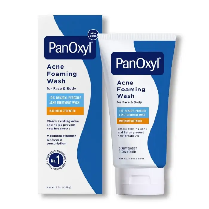 Panoxyl acne foaming wash 10% 156g