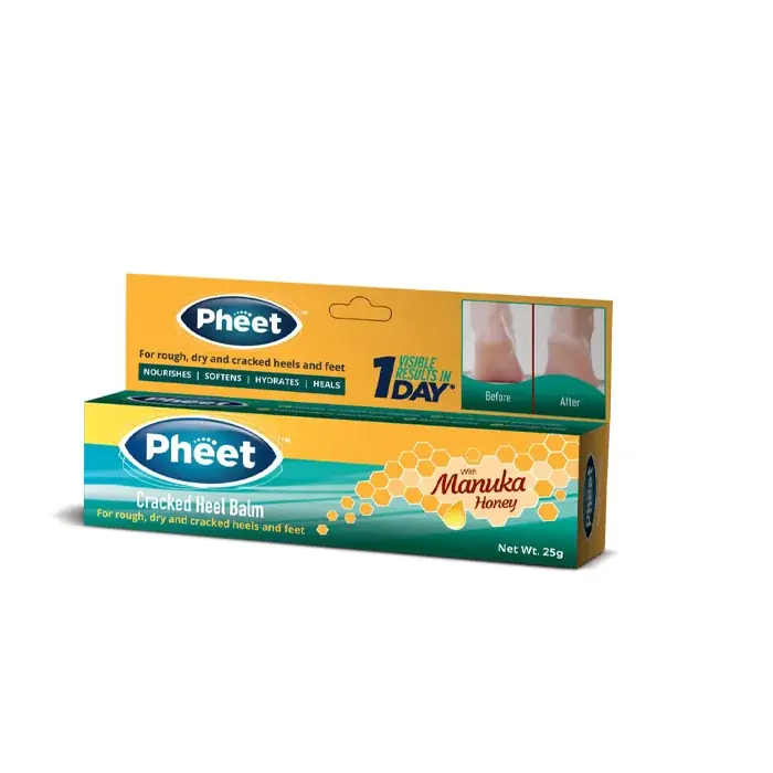 Pheet cracked heel balm with manuka honey 25g