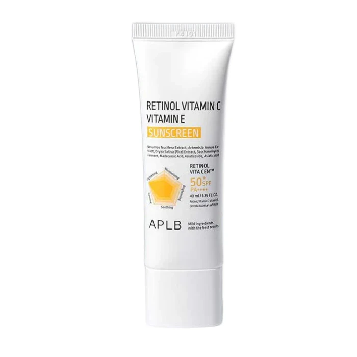 Retinol vitamin c vitamin e sunscreen spf50 40ml