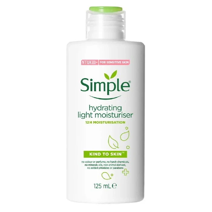 Simple kts hydrating light moisturizer 125ml
