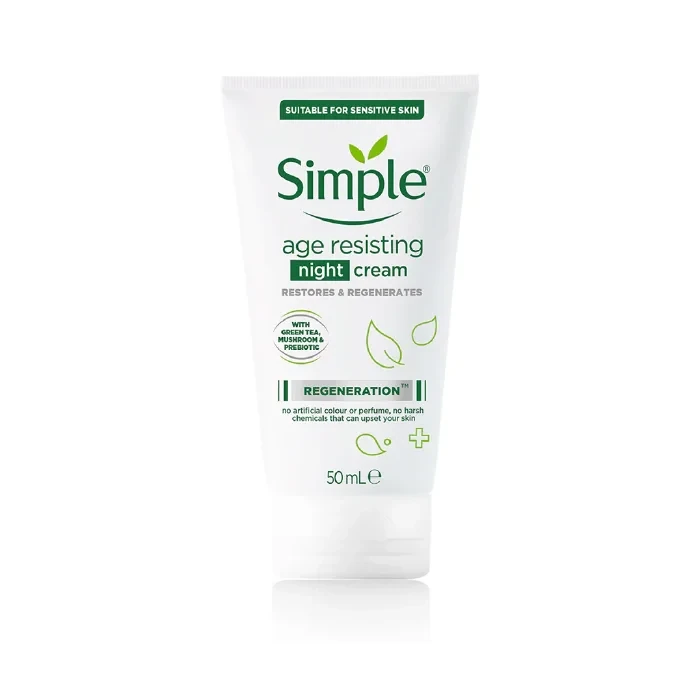 Simple age resisting night cream 50ml