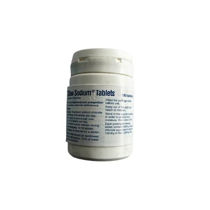 Slow sodium 600mg tablets 100s`