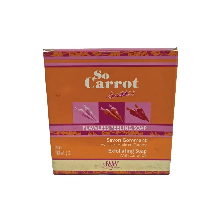 So carrot so white soap 200gms