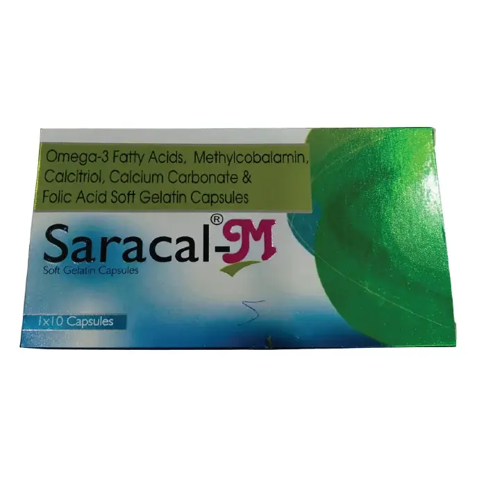 Saracal m capsules 10`s