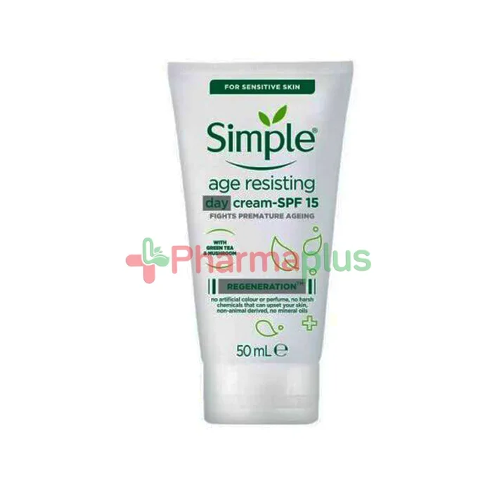 Simple age resisting day cream spf15 50ml