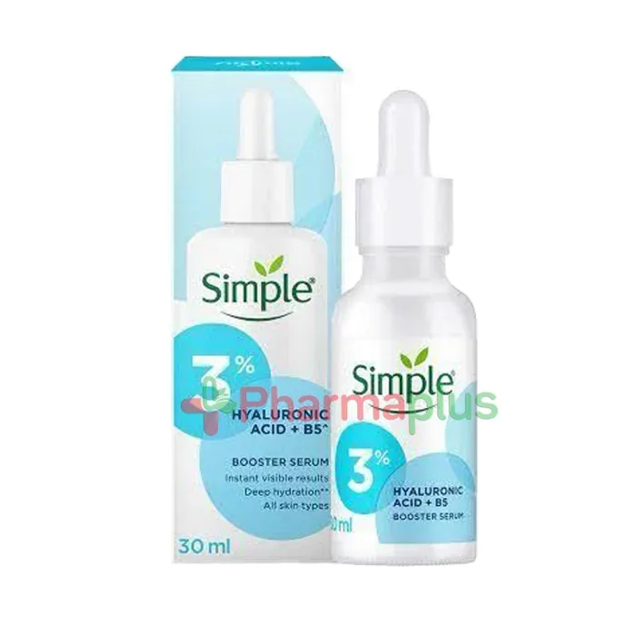 Simple 3% hyaluronic acid+b5 30ml