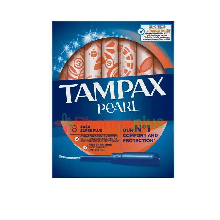 Tampax pearl super plus 18`s