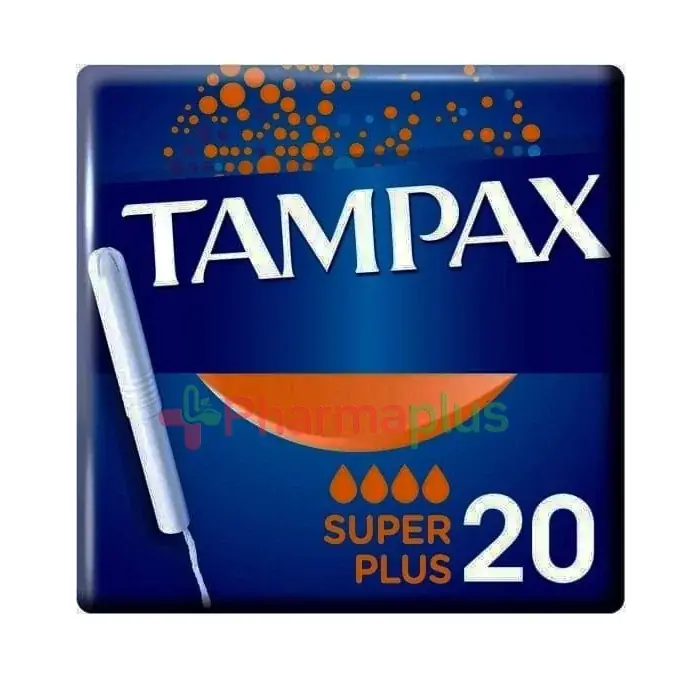 Tampax super plus 20`s new pack