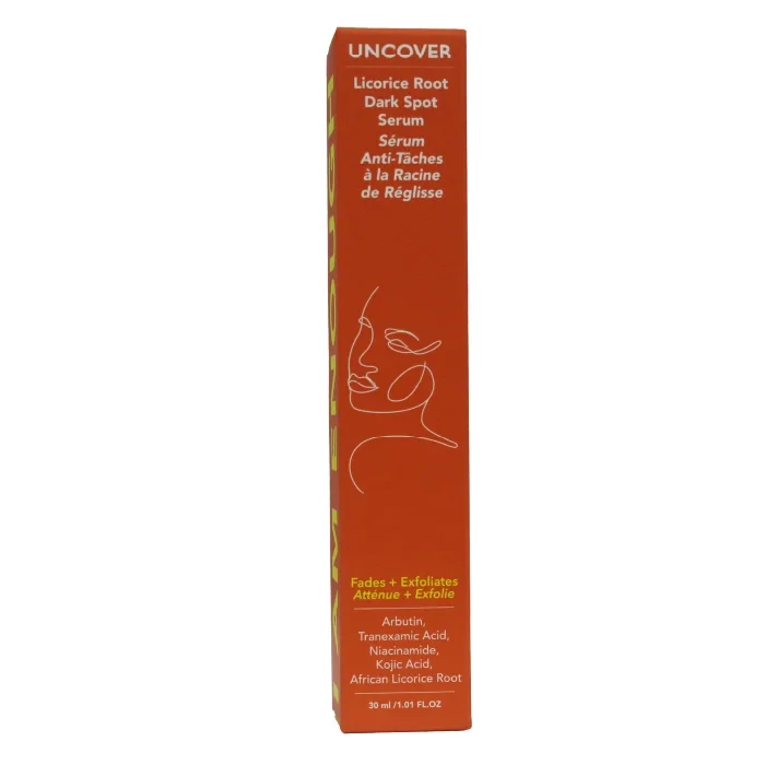 Uncover dark spot serum