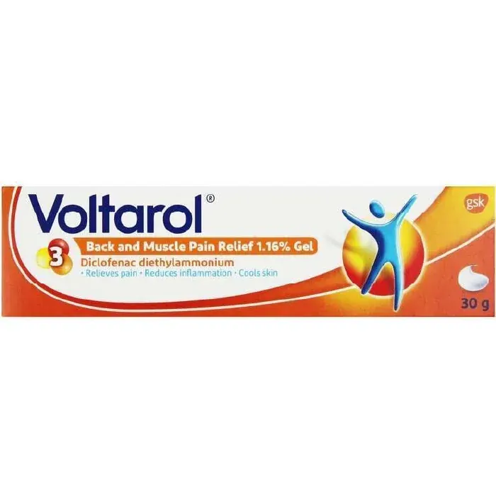 Voltarol back & muscle pain relief 1.16% Gel 30g