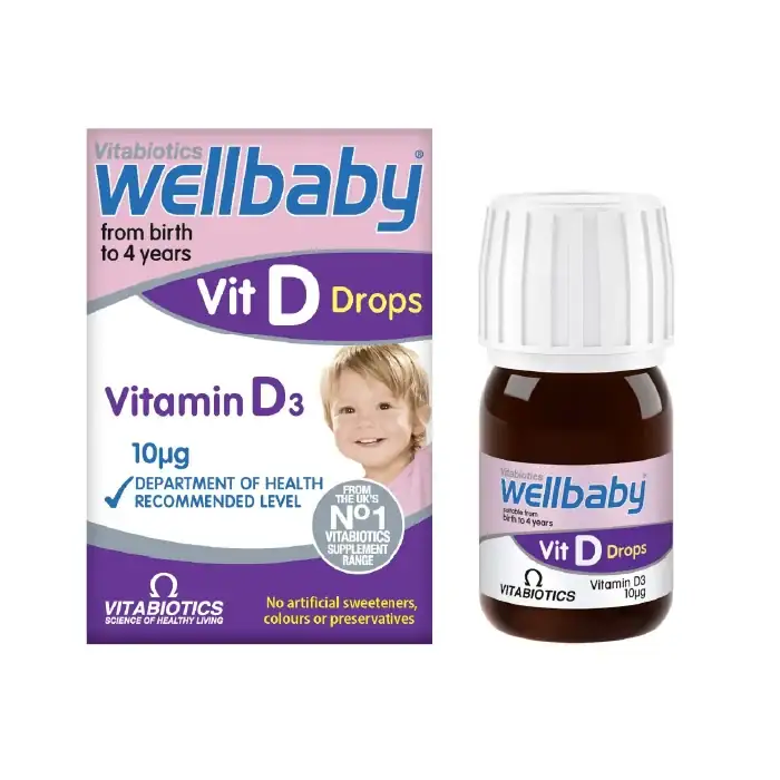 Wellbaby vitamin d drops 30mls