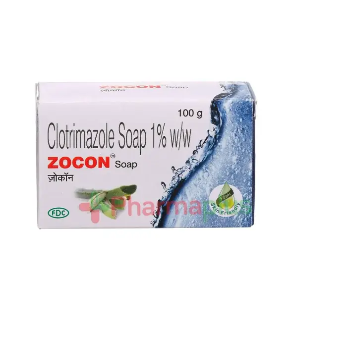 Zocon(clotrimazole )soap 100gm