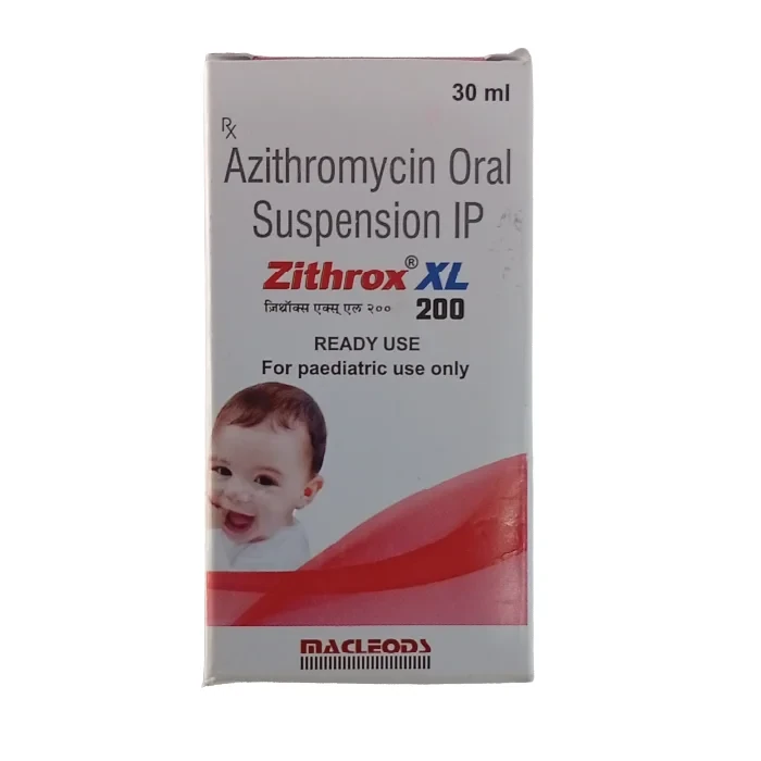 Zithrox xl [azithromycin]200mg /5ml 30ml | Pharmaplus | Pharmaplus