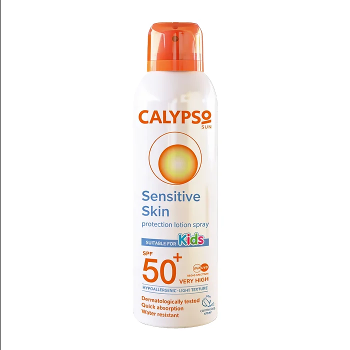 Calypso sensitive skin spf50+ lotion spray 150ml