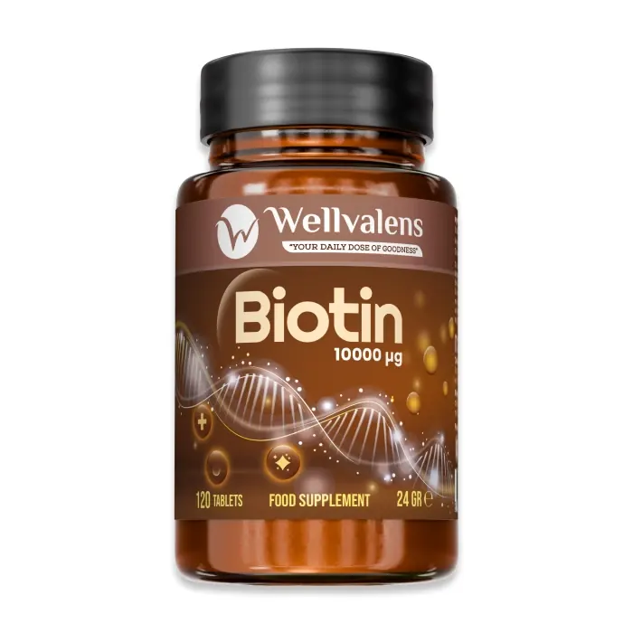 Wellvalens biotin tablets 120's